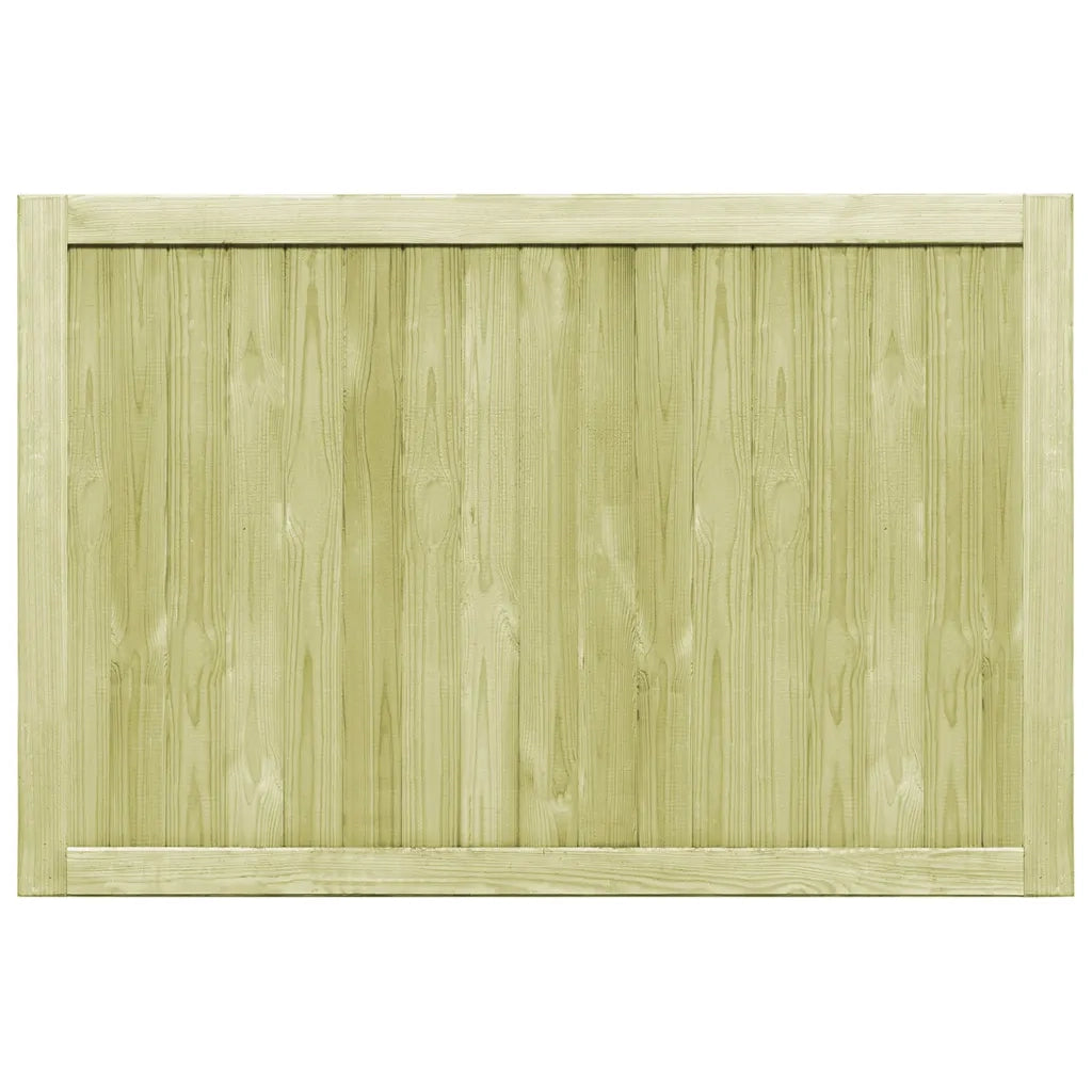 Cancelli da Giardino 2 pz in Pino Impregnato 300x100 cm cod mxl 40250