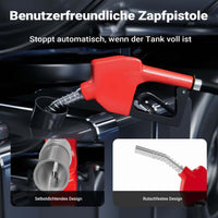 Serbatoio mobile per trasporto gasolio da 120 l con pompa 180 W da 40 l/min, serbatoio carburante portatile, contenitore trasporto per diesel