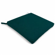 Cuscino seduta per sedia 45x47cm con velcro in poliestere – Verde