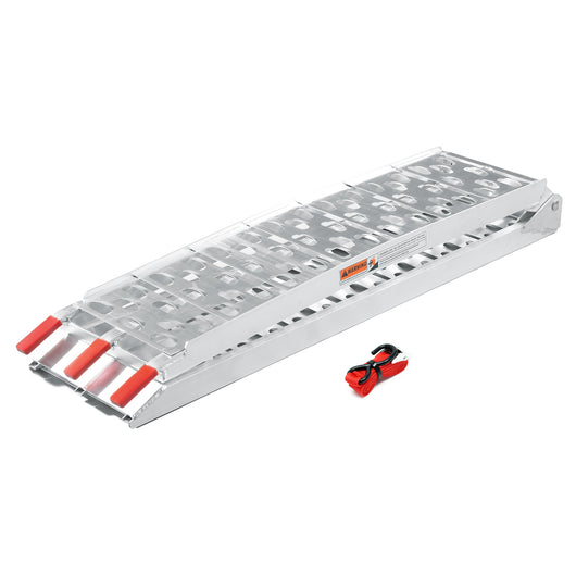 Rampa di carico 223cm 340kg ripiegabile in alluminio per moto e quad Rampa carico moto