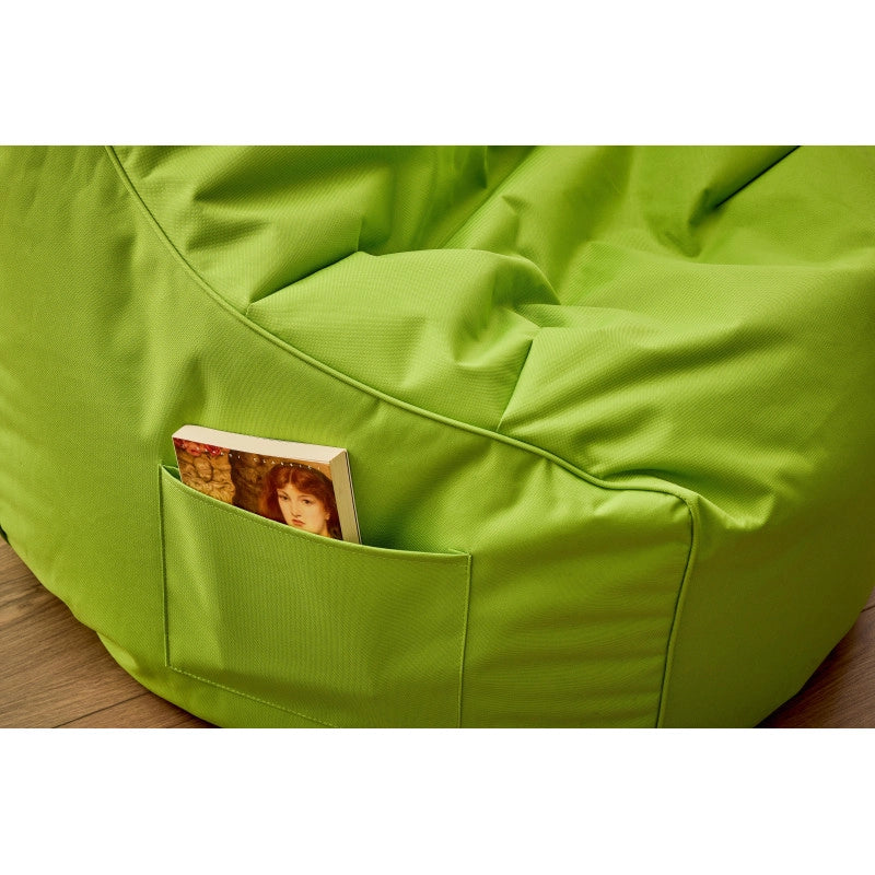 Poltrona Sacco Layla In Nylon+pvc Verde Acido 65*65*95cm