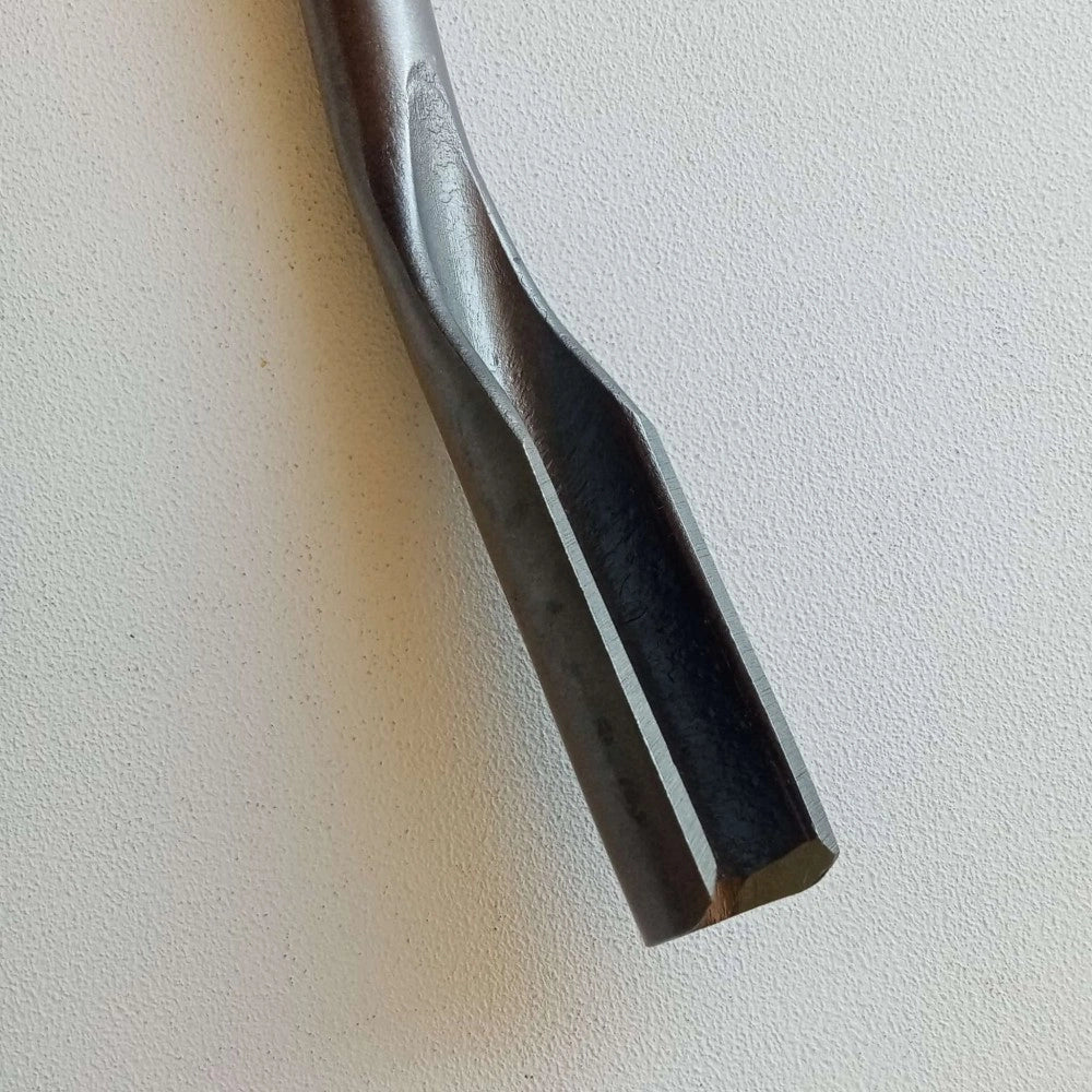 Benman scalpello punta a sgorbia da 32mm per tassellatore sds-max - lunghezza 300mm