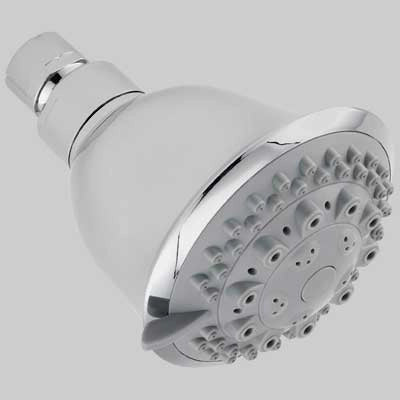 SOFFIONE DOCCIA AUGUSTO IN ABS 5 GETTI  Cromato     CARDINALE