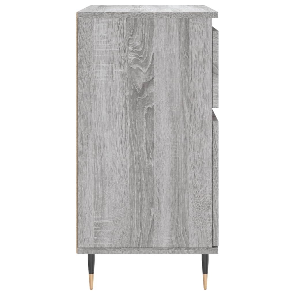 Buffet credenza cassettiera armadio mobile contenitore organizer cucina soggiorno Sonoma 60 x 35 x 70 cm legno ingegnerizzato grigio 02_0036395