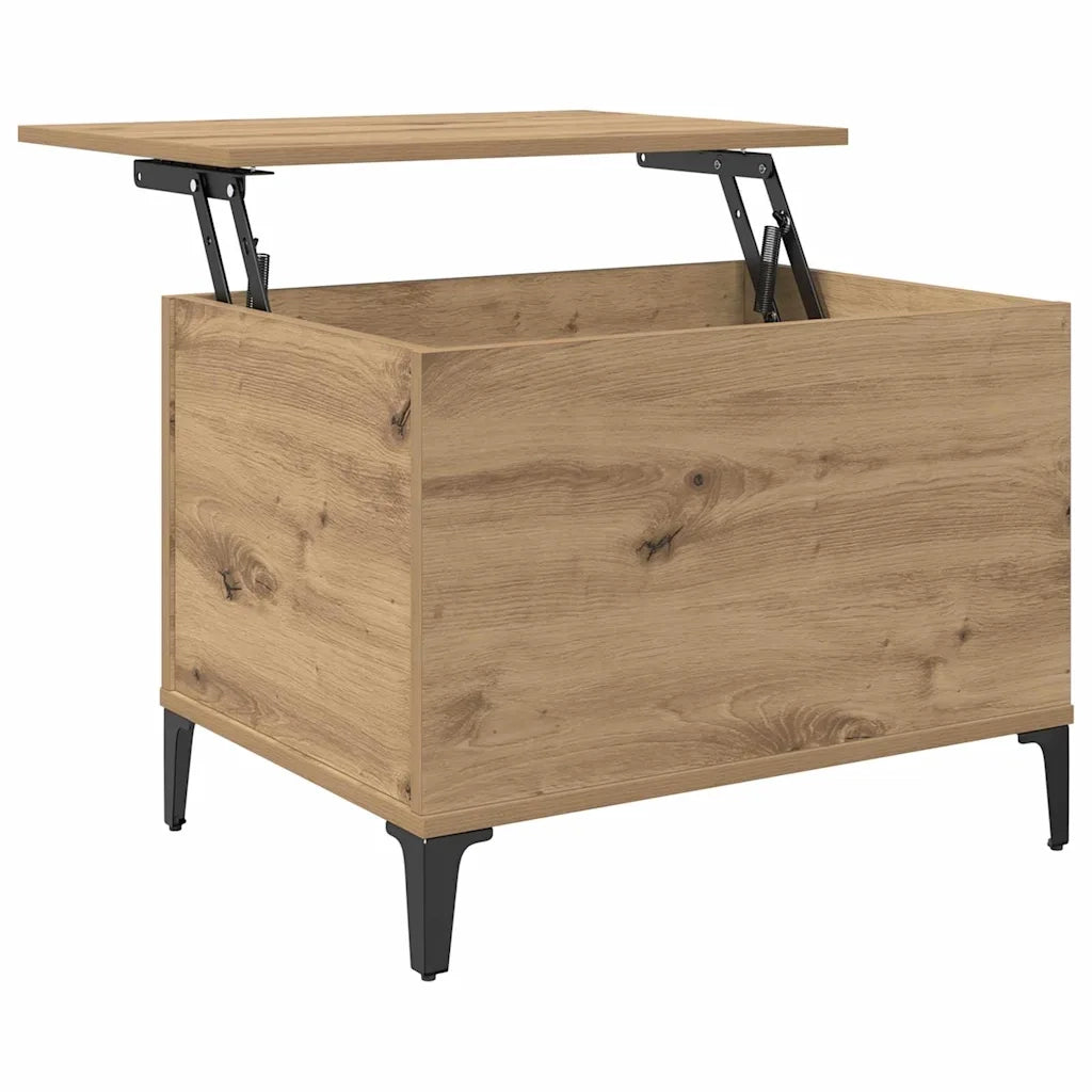 Tavolino da salotto | Tavolino da caff¨¨ | Tavolino da Soggiorno Rovere artigianale 60 x 44,5 x 45 cm