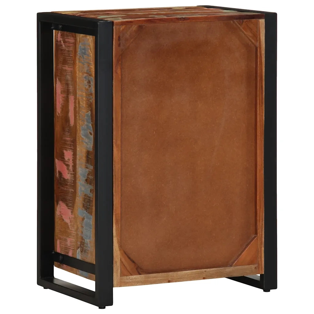 Mobiletto con cassetti multicolore 50x35x70 cm in legno massello di recupero 4013584