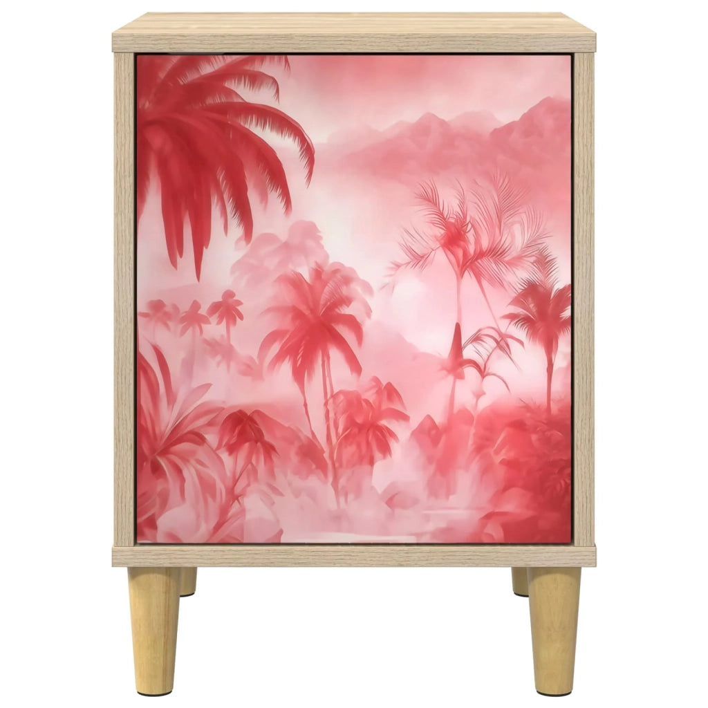 Armadio da Notte AACHEN 2 pz Rovere Sonoma 36 x 33 x 50 cm 8007224