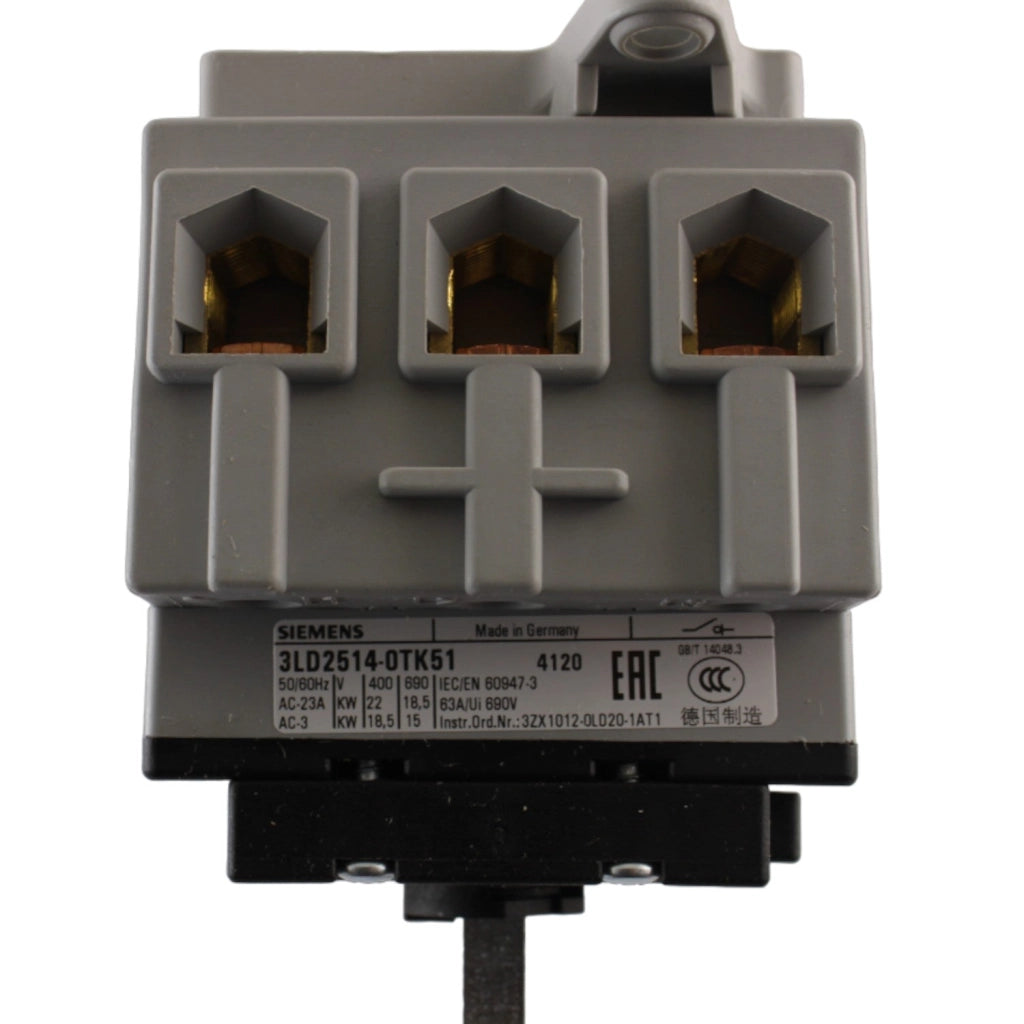 SEZIONATORE ROTATIVO NERO 3X63A SIEMENS