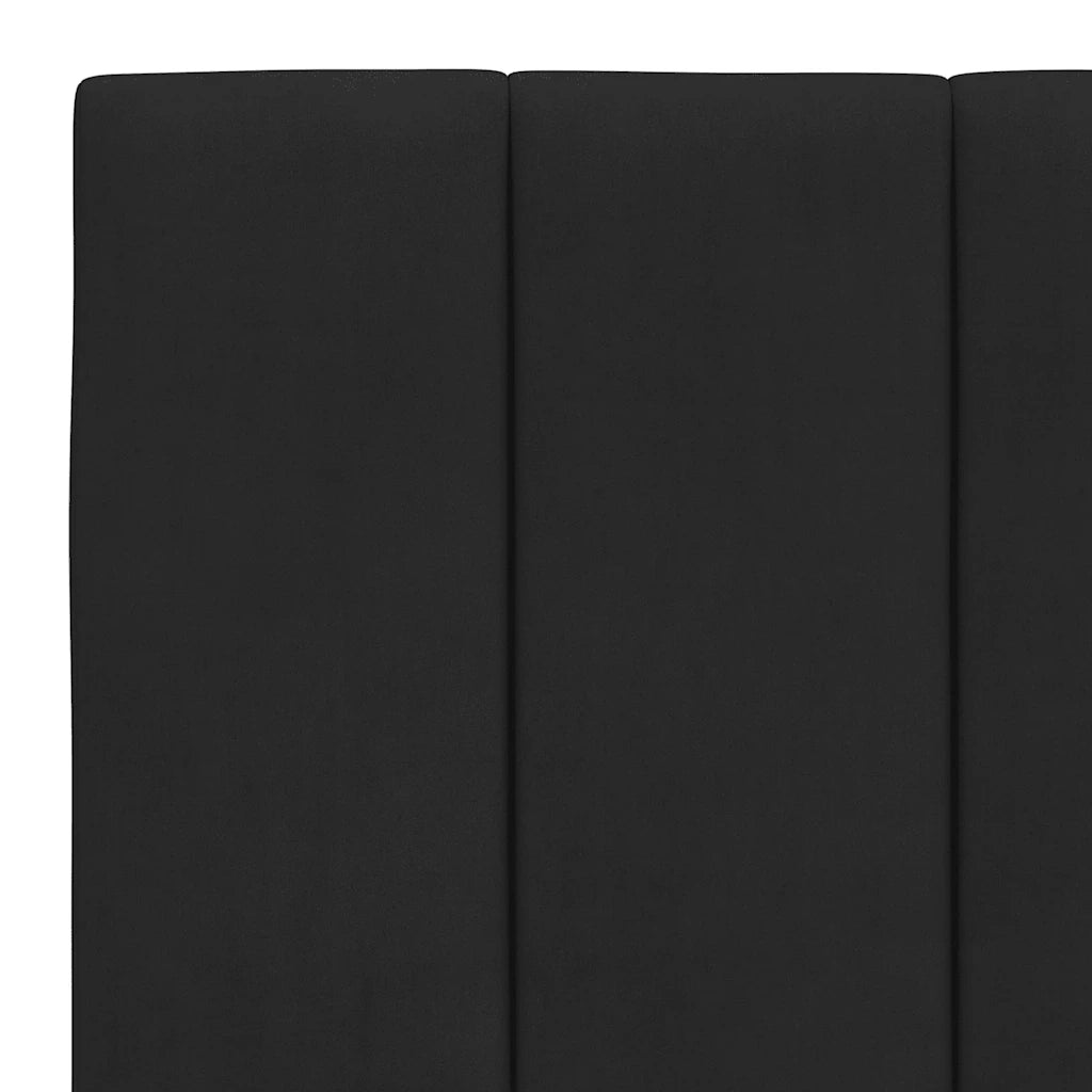 Cuscino Testiera Hanko Nero 180 cm in Velluto CFW8437398