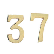 BL NUMERO CIVICO 4 IN OTTONE 100 MM
