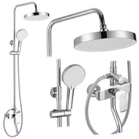 Set Doccia Rea Bloom White Chrome