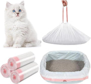 30 pezzi di assorbimento per gatti XXL (115x45cm) - Protettore di fondo impermeabile 0,02mm con cordino - Resistente ai graffi - Adatto per assorbitori per gatti jumbo