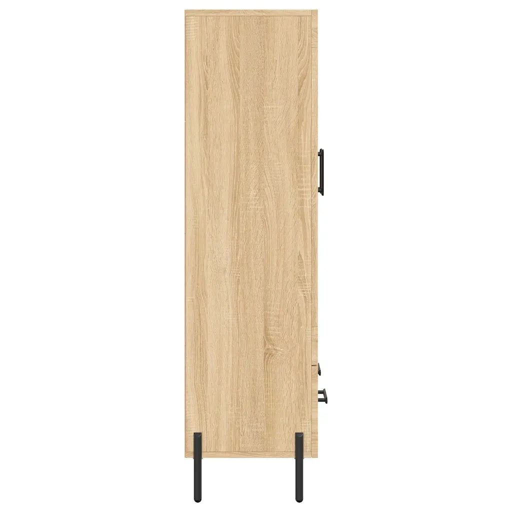 Credenza Rovere Sonoma 69,5x31x115 cm in Legno Multistrato 828311