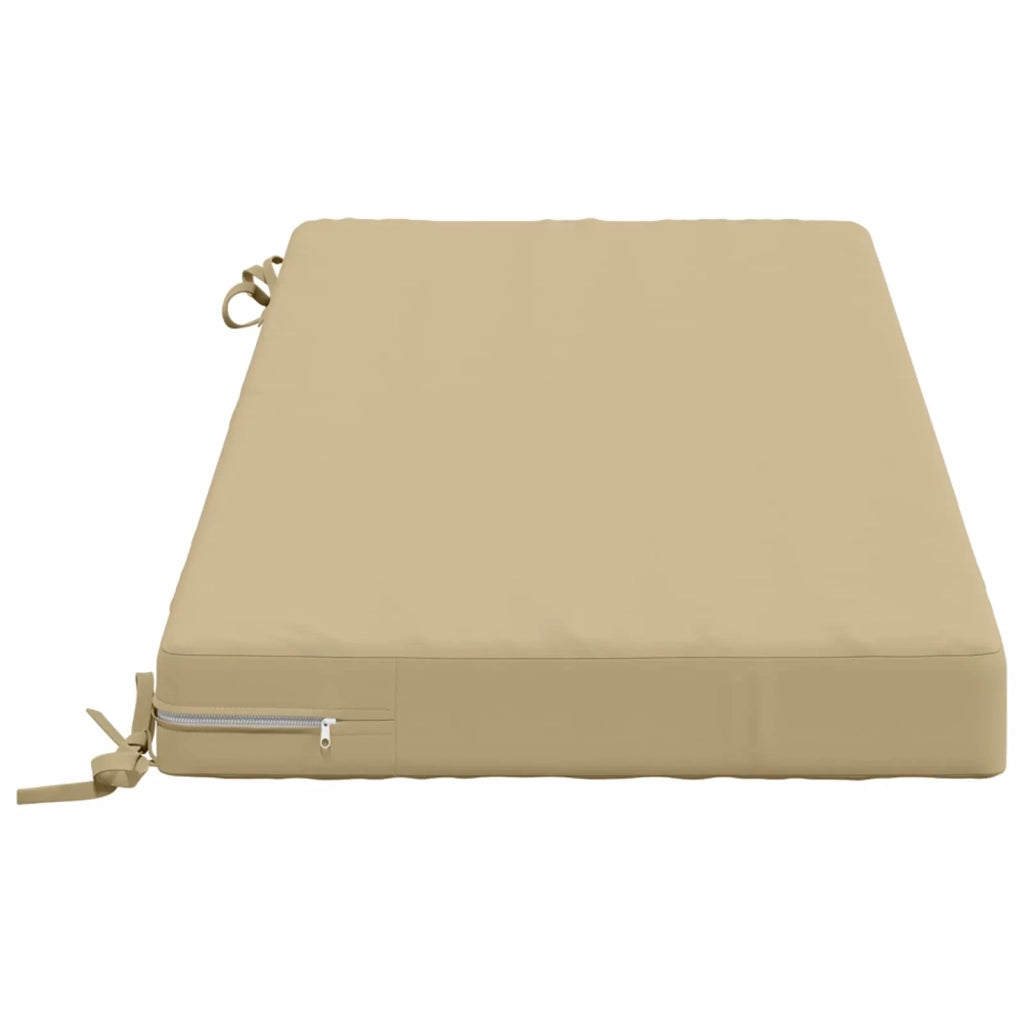 Cuscini per Panchina a 2 Pezzi SOEST 2 pz 100% Poliestere Beige 950151