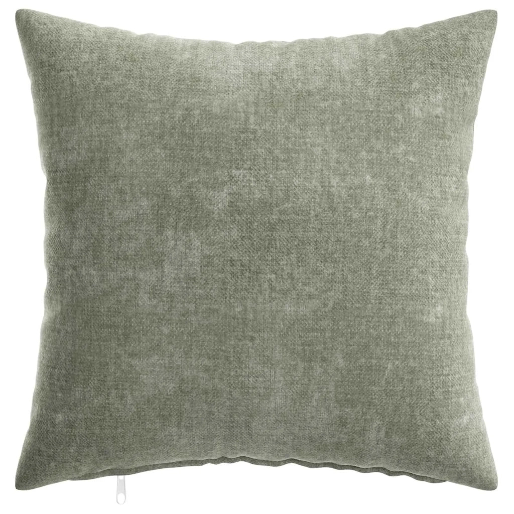 Federa 2 pcs HEERLEN Verde 35 x 35 cm Tessuto Chenille 908119