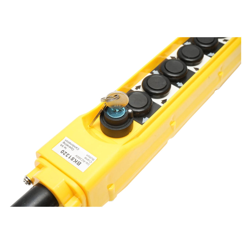 Telecomando industriale a 6 comandi e contatto generale con chiave 380V Breckner Germany