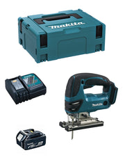 Seghetto Alternativo  MAKITA DJV180RTJ1 (1 x 5,0 Ah + DC18RC + MAKPAC 2)