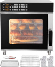 Fornace a vapore commerciale 58l Capacità 2800w 4 strati Acciaio inossidabile per ristoranti e cucina in casa