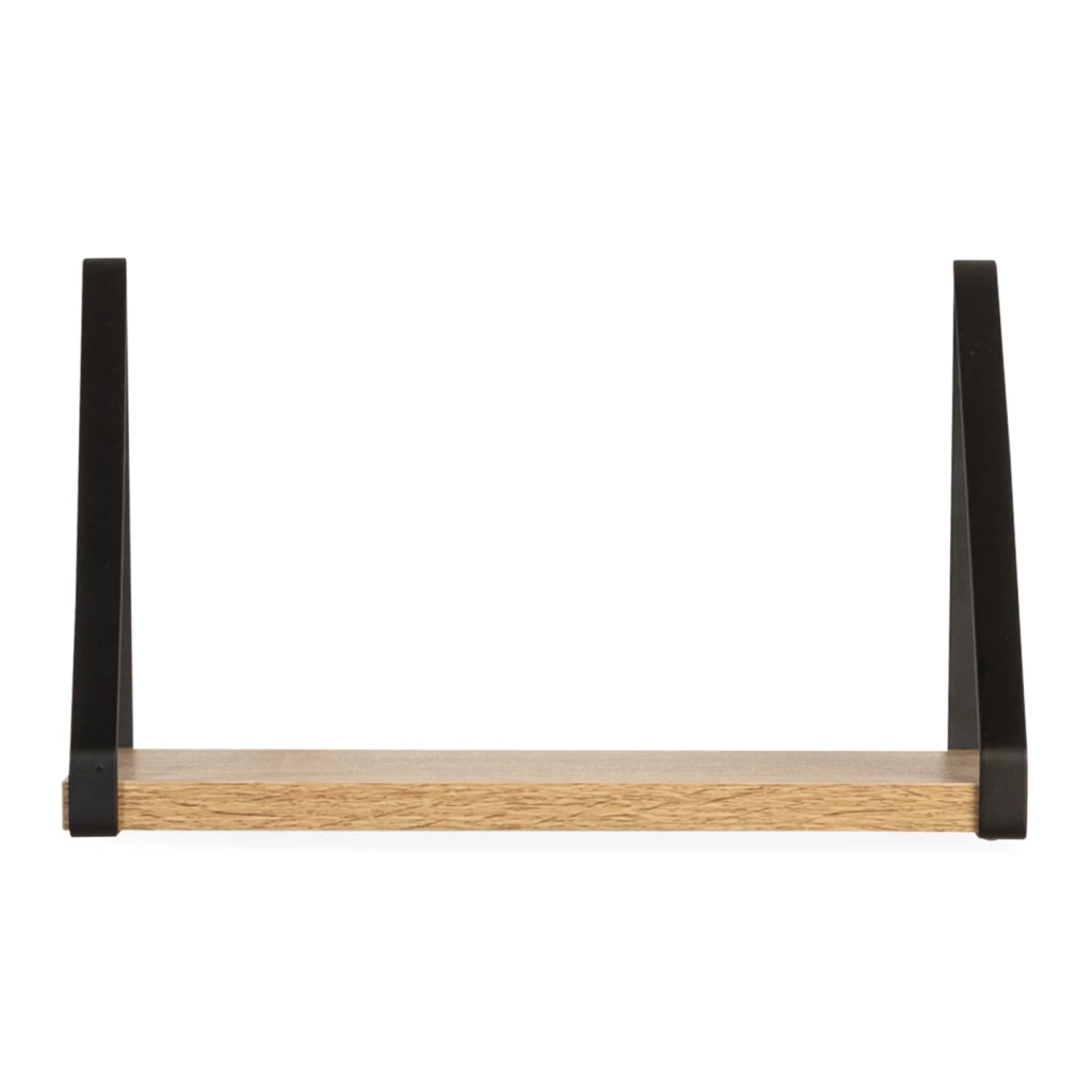IDMarket - Set di 3 mensole da parete dal design industriale