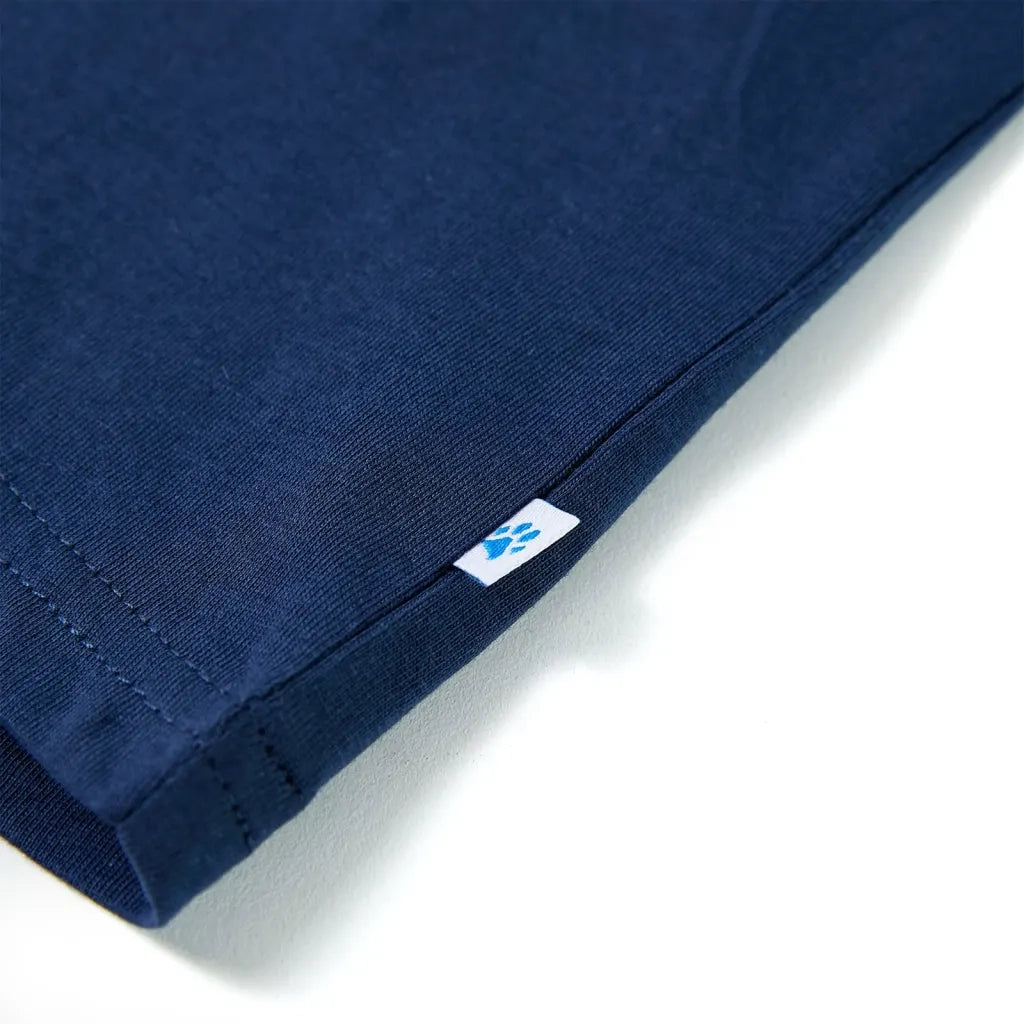 Maglietta da Bambino Blu e Blu Marino 128 12532