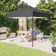 Tenda per Feste Pieghevole-Tenda Gazebo Antracite 2x2 m
