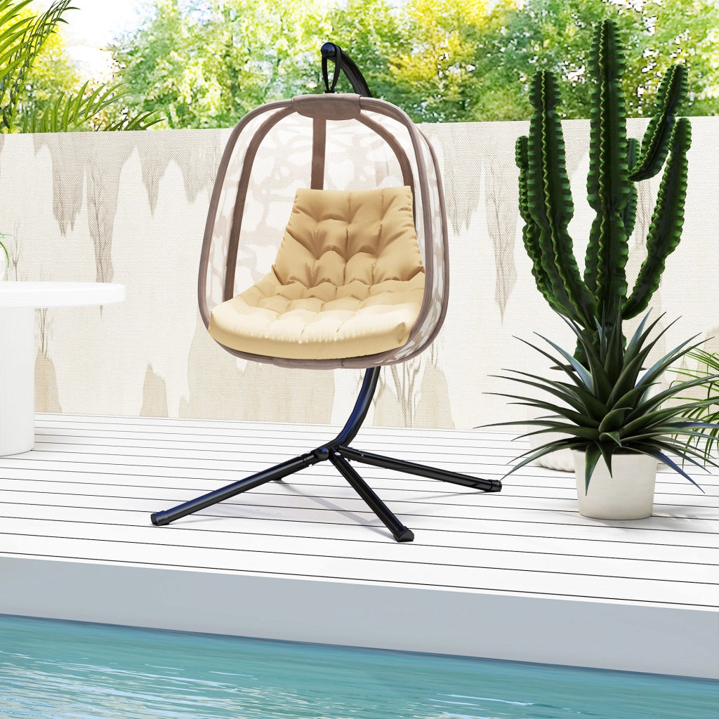 Cuscino per poltrona ¨C zephmum ¨C Beige 50x50x15 cm