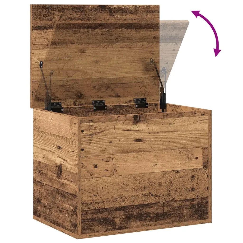 Scatola di Stoccaggio Legno vecchio 60 x 42 x 46 cm CFW5877720