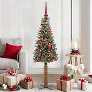 Albero di Natale snodato con 150 LED con supporto Verde 150 cm 3394886