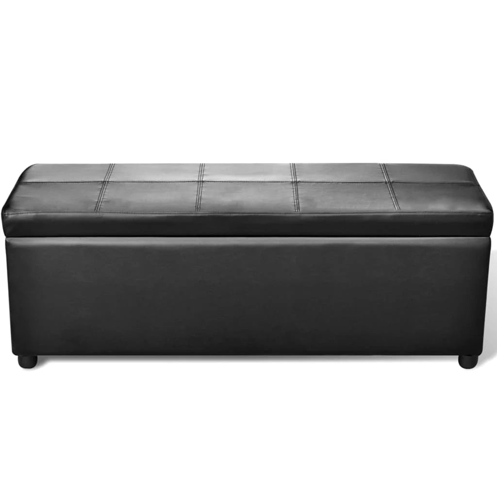Panca contenitore 116 x 39 x 44 cm legno nero 02_0010770