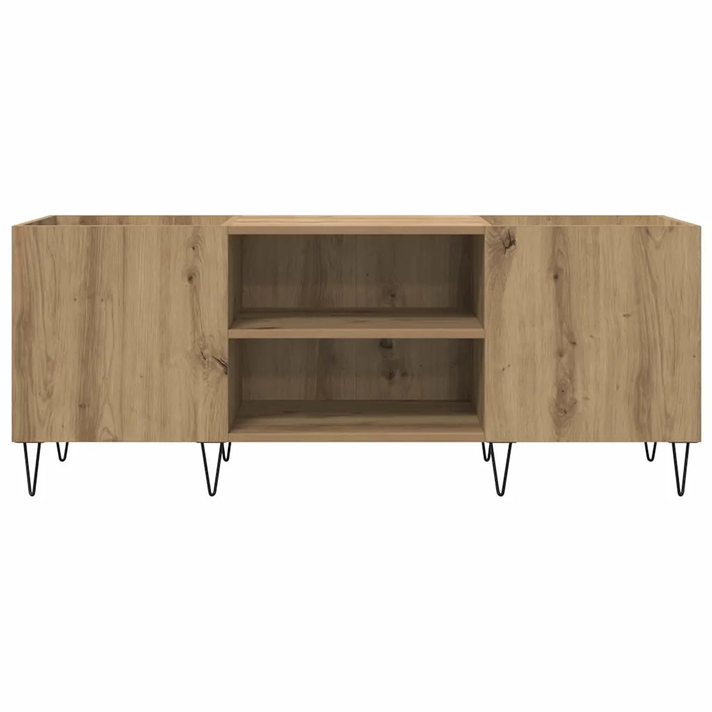 Mobile porta vinili Rovere artigianale 121 x 38 x 48 cm 881790