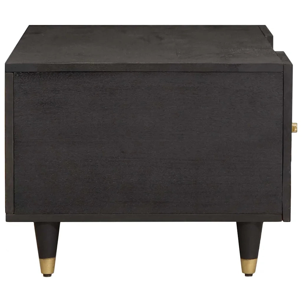 Tavolino da salotto Nero 100 x 54 x 40 cm