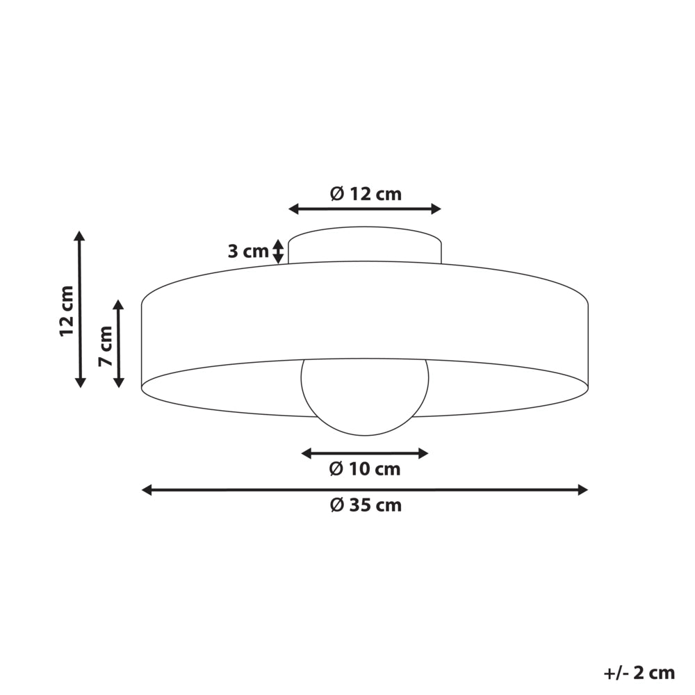 Lampada da soffitto con paralume in vetro verde Apparecchio di illuminazione ad incasso per soffitti bassi