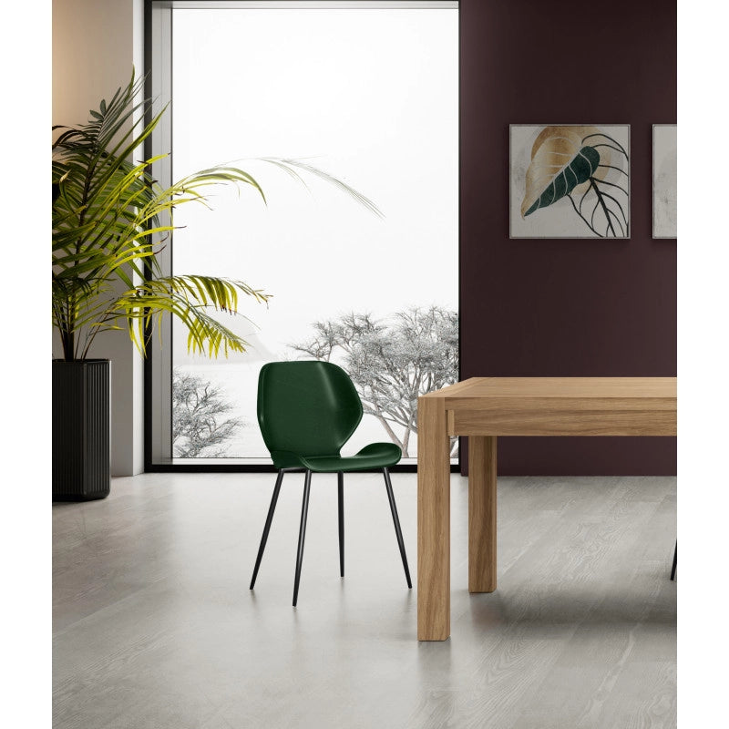 Sedia in soft-touch Diana 55cm X 45cm H 83cm Stones