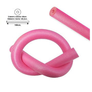 Trade Shop - Tubo Galleggiante Per Piscina ø6x150cm Rosa Per Esercizi Giochi In Acqua 062899d -