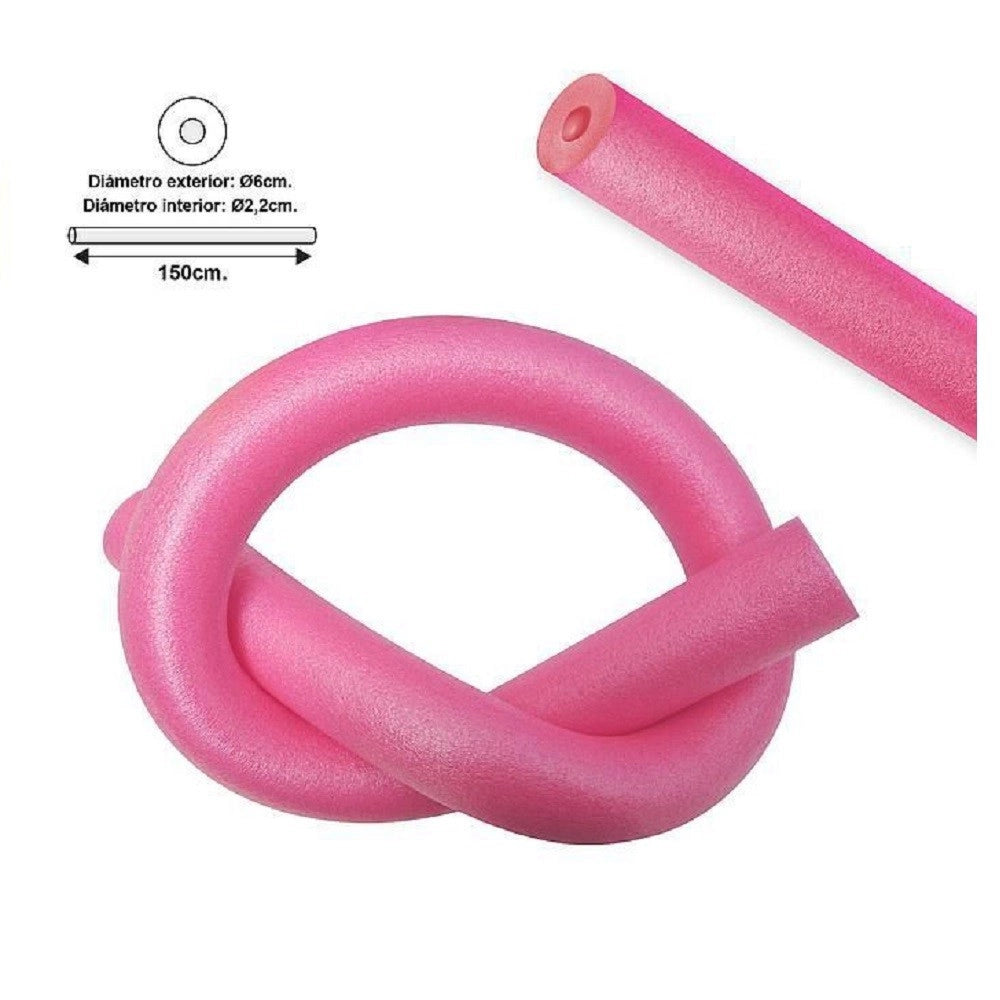 Trade Shop - Tubo Galleggiante Per Piscina ø6x150cm Rosa Per Esercizi Giochi In Acqua 062899d -
