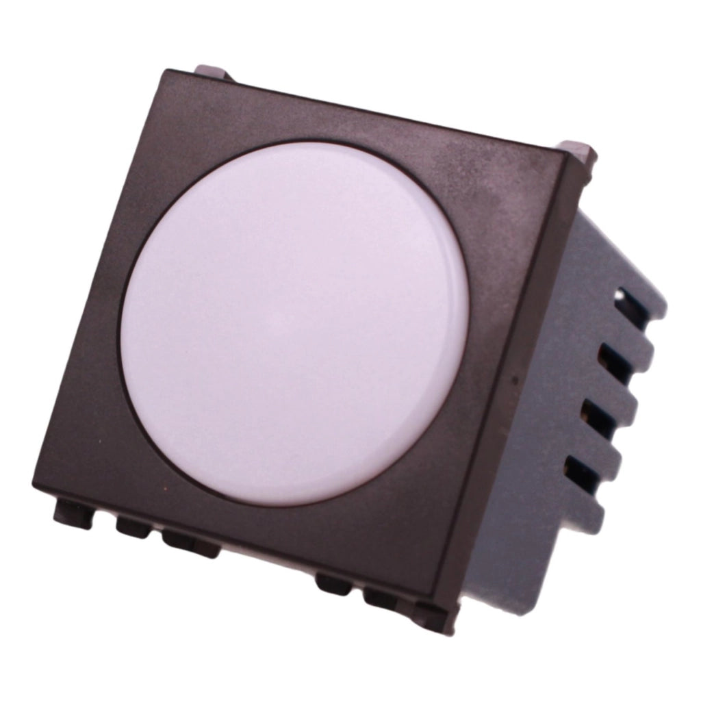 Lampada Led Luce Emergenza 2 Posti 220V 0.5W 80LM 6000K Autonomia 3 Ore Colore Nero Compatibile Con Vimar Arkè
