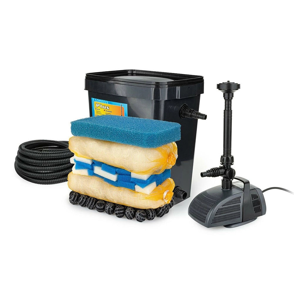 AQL Pond Biofilter - Filtri Esterni per Laghetti fino a 10000L Modello: Basic Plus Pump