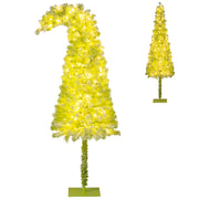 Albero festivo artificiale pre-illuminato con punta flessibile 290 punte di ramo, Albero di natale da 180 CM Verde-Alberi di Natale