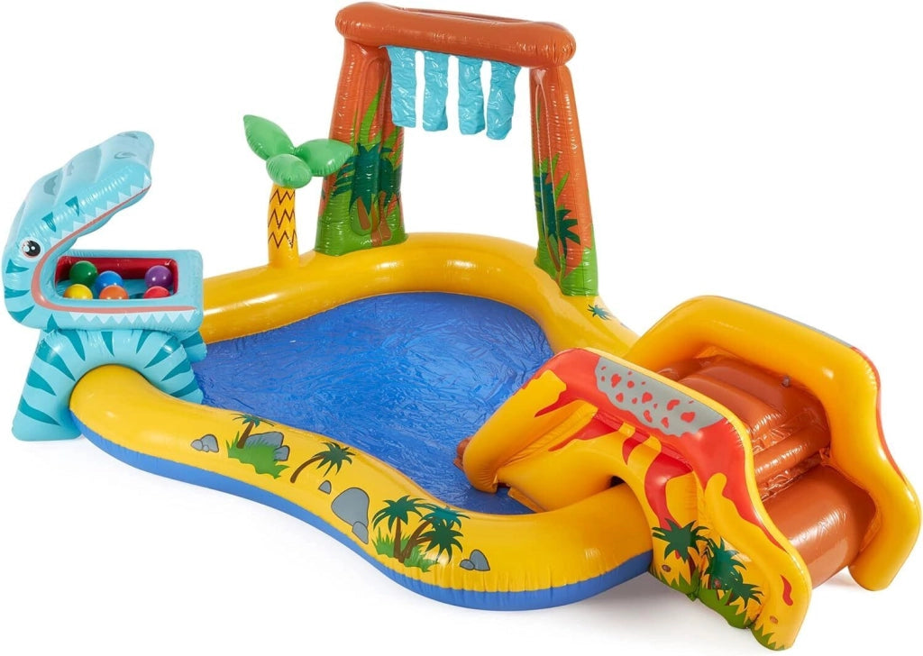 Intex Playground Dinosauri Multicolore 249 x 191 x 109 cm 57444NP