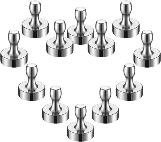 Magneetti a forma di cono - Neodymium - 12 pezzi - 15x18mm