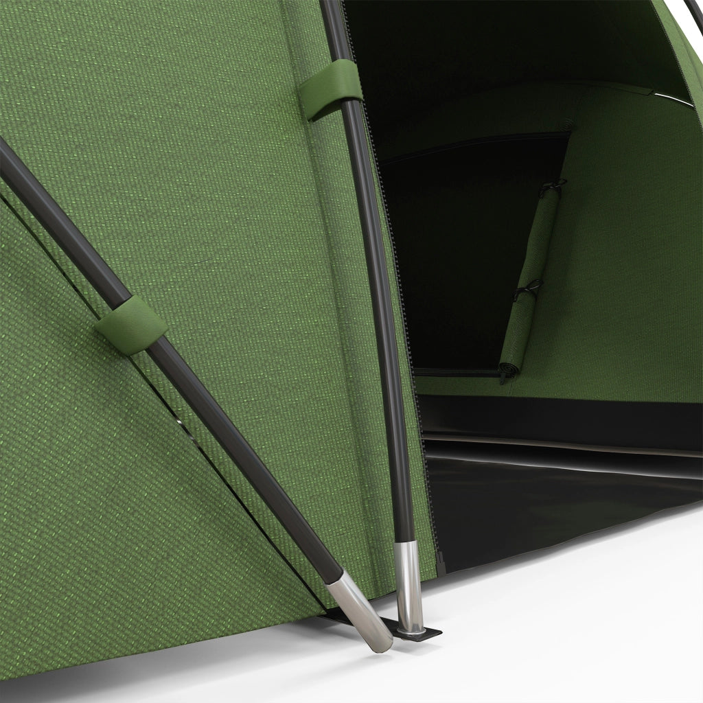 Tenda da campeggio tunnel 4-6 persone ¨C zephmum ¨C Verde impermeabile 2000mm