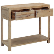 Tavolo Consolle | Tavolo d'Ingresso 82x33x73 cm in Legno Massello di Acacia