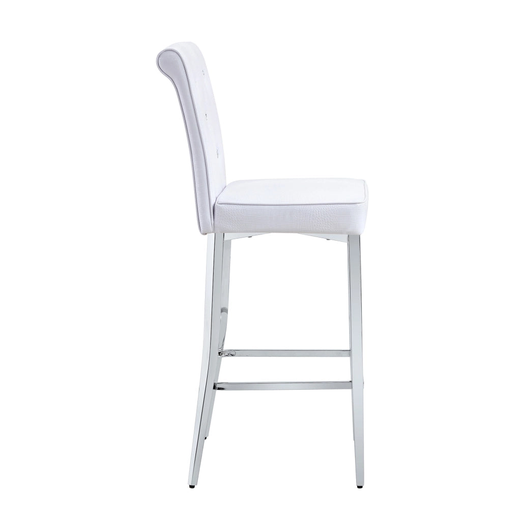 SGABELLO DA BAR Set da 2 pezzi in PVC