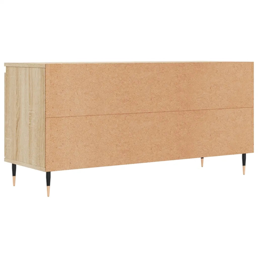 Mobile Porta TV Rovere Sonoma 104x35x50 cm in Legno Multistrato 827007