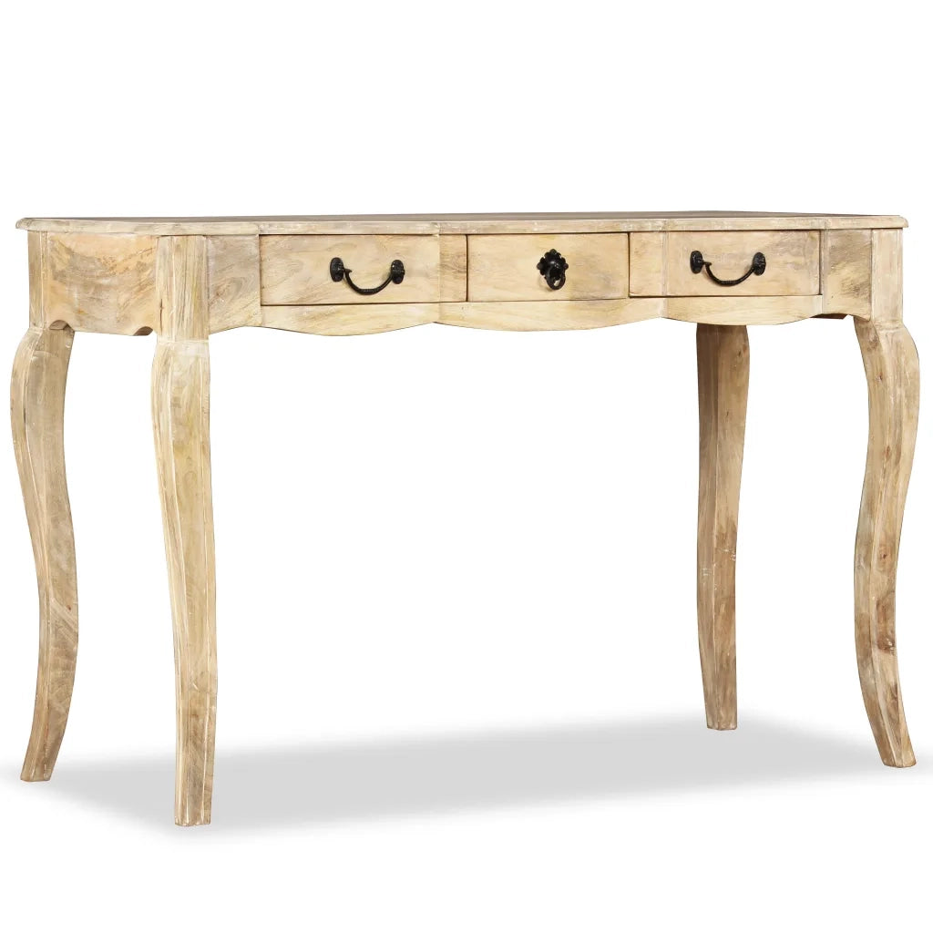 Tavolino Consolle in Legno Massello di Mango 120x50x80 cm cod mxl 16979
