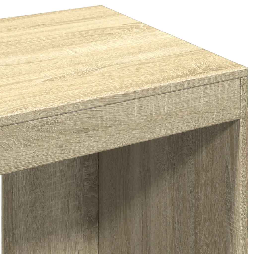 vidaXL Scrivania Rovere Sonoma 103,5x56,5x94 cm in Legno Multistrato