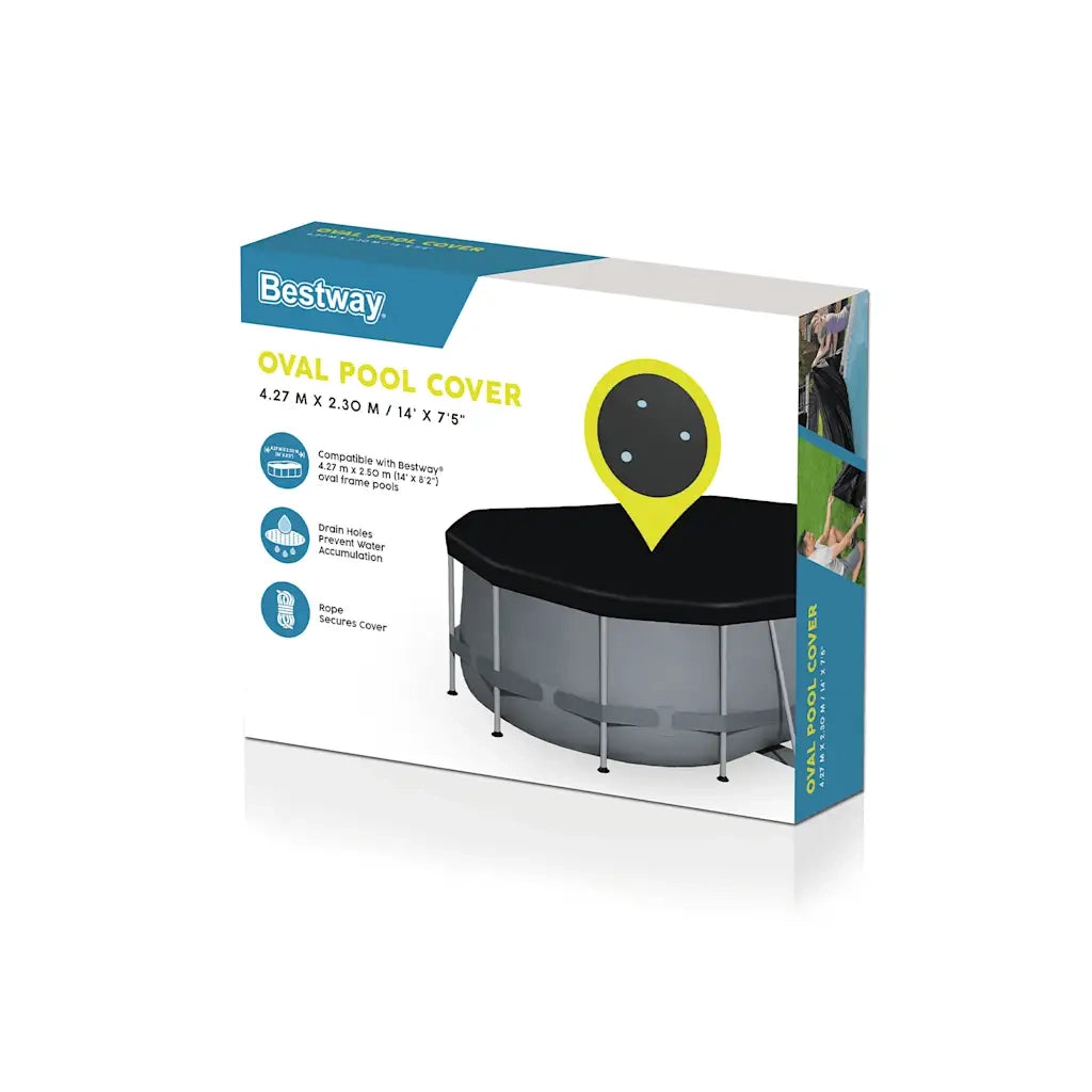 Bestway Copertura per Piscina Flowclear 418x230 cm 92841