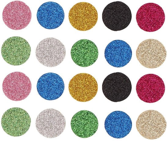 Set di Pannelli Aromaterapici da 20 pezzi - Pannelli Veltrosi - Supporto per Catene e Bracciali - 2 cm - Sostenibile e Riciclabile - Ideali per Catene e Bracciali - Pannelli Aromaterapici
