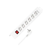REV 14612113 prolunghe e multiple 2,4 m 6 presa(e) AC Interno Bianco