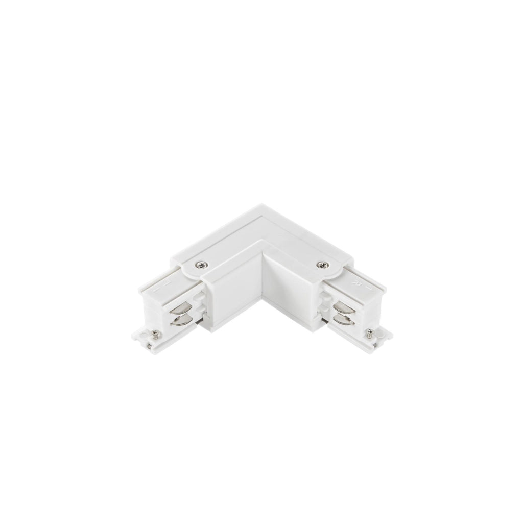 LED-RAIL-L-SX-DA-BCO CONNESSIONE AD L SINISTRA PER BINARIO TRIFASE RAIL BIANCO DALI 11,2X411,2CM